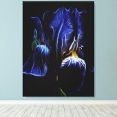 Toile Iris pourpre (Insitu (Plancher de Bois))
