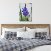 Toile Iris Pourpre Botanique Floral Photographique (Insitu(Chambre))