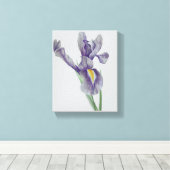 Toile Iris Stretched Canvas Print (Insitu (Plancher de Bois))