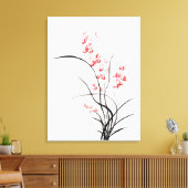 Toile Iris traditionnel chinois - un (Insitu(Salon))