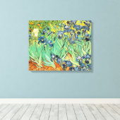 Toile Iris - Van Gogh - c1889 (Insitu (Plancher de Bois))