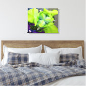 Toile Iris Vert Clair (Insitu(Chambre))