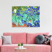 Toile Irises De Vincent Van Gogh (Insitu(Salon))