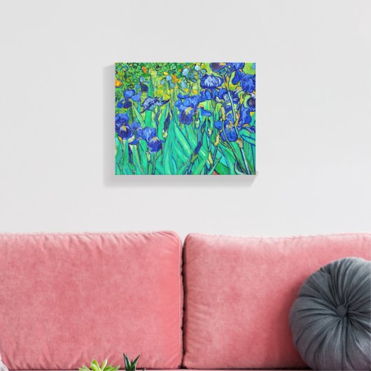 Toile Irises par Van Gogh (Insitu(Salon))