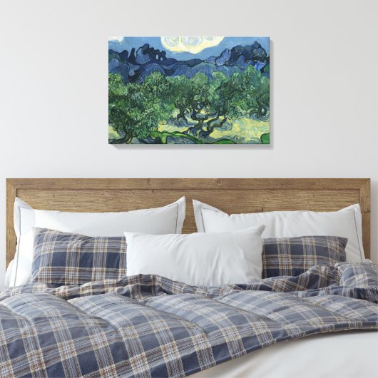 Toile Irises par Van Gogh Wrapped Canvas (Insitu(Chambre))