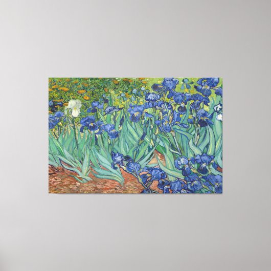 Toile Irises par Vincent van Gogh (Recto)