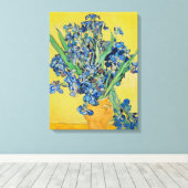 Toile Irises Vincent van Gogh (Insitu (Plancher de Bois))
