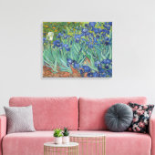 Toile IRISES VINCENT VAN GOGH Canvas Imprimer (Insitu(Salon))