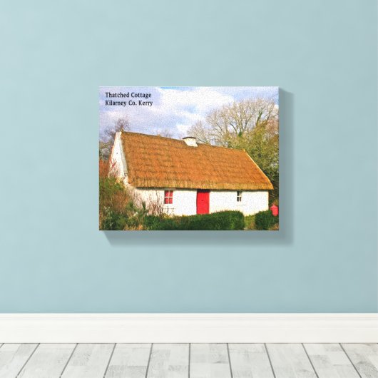 Toile irlandaise enveloppée (Insitu (Plancher de Bois))