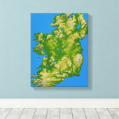 Toile Irlande (Insitu (Plancher de Bois))