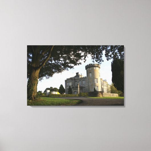 Toile Irlande, entrée côté Dromoland Castle. (Recto)