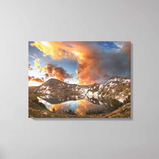 Toile Irlande Lac Sunrise - Yosemite (Recto)