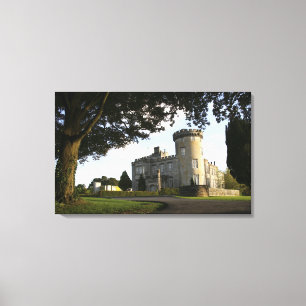 Toile Irlande, l'entrée latérale du château de Dromoland