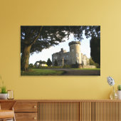 Toile Irlande, l'entrée latérale du château de Dromoland (Insitu(Salon))