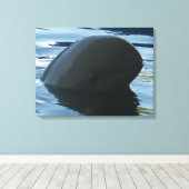 Toile Irrawaddy Dolphin Peek-A-Boo (Insitu (Plancher de Bois))