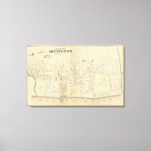 Toile Irvington, New York (Recto)