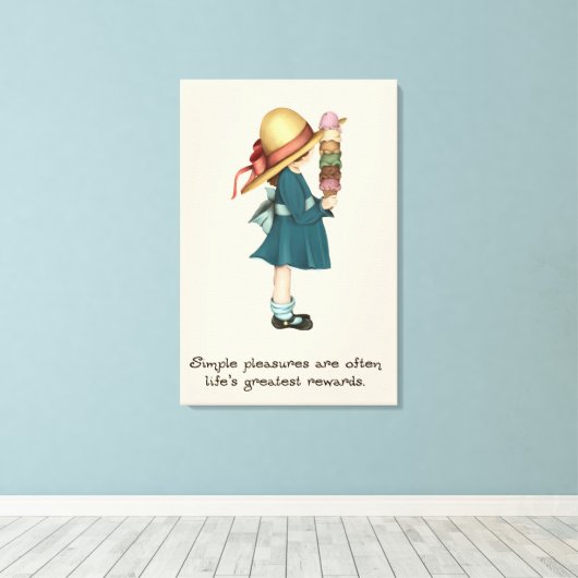 Toile Isabel's Ice Cream (Insitu (Plancher de Bois))