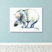 Toile Isbjørn 2013 (Insitu (Plancher de Bois))