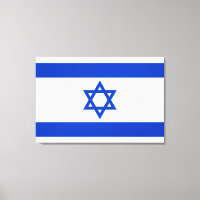 Israël drapeau bleu et blanc moderne patriotique