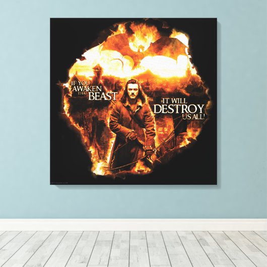 Toile It Will Destroy Us All ! (Insitu (Plancher de Bois))