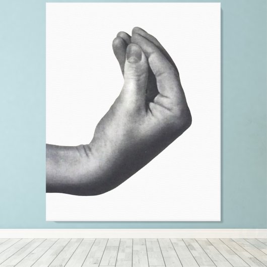 Toile  Italian Hand (Insitu (Plancher de Bois))