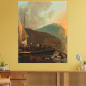 Toile Italianate River Landscape, Adam Pijnacker, c. 165 (Insitu(Salon))