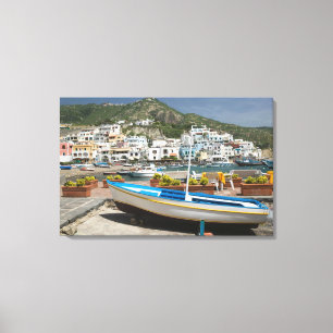 Toile ITALIE, Campanie, (Baie de Naples), ISCHIA,