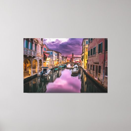 Toile Italie Canal de Venise (Recto)