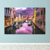 Toile Italie Canal de Venise (Insitu (Plancher de Bois))