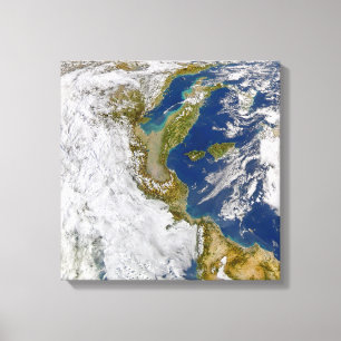 Toile Italie Et Mer Adriatique.