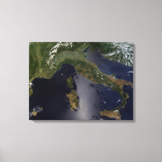 Toile Italie et Sud-Est de la France (Recto)