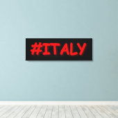 Toile "#ITALIE" Joli Design. Commandez dès maintenant (Insitu (Plancher de Bois))