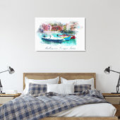 Toile ** Italie Langue italienne Cinque Terre AP12 Art (Insitu(Chambre))