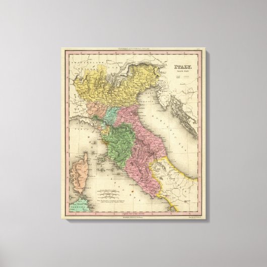 Toile Italie Nord (Recto)