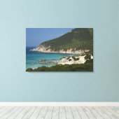 Toile Italie, Sardaigne, Solanas. Plage. (Insitu (Plancher de Bois))