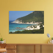 Toile Italie, Sardaigne, Solanas. Plage. (Insitu(Salon))