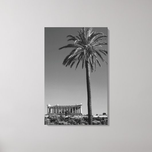 Toile Italie, Sicile, Agrigento, La Valle dei Templi, 3 (Recto)