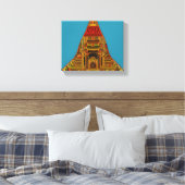 Toile Italie Torino Mole Antonelliana Pop Art Style (Insitu(Chambre))