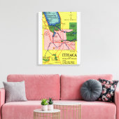 Toile Ithaca et les points d'intérêt voisins (Insitu(Salon))