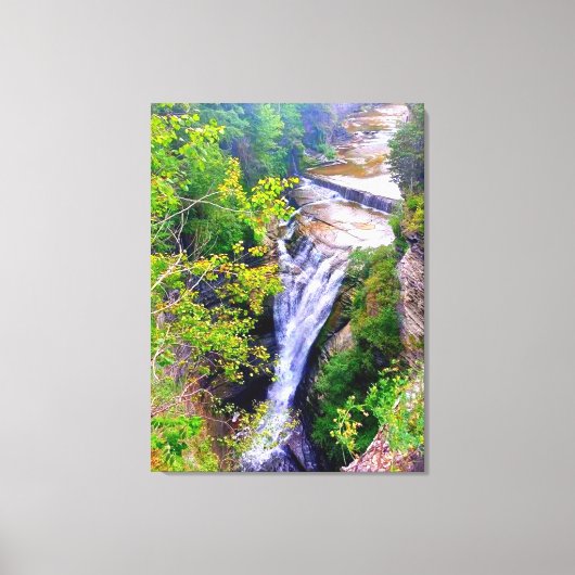 TOILE ITHACA NEW YORK CASCADILA GORGE (Recto)