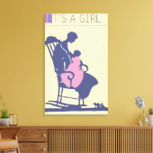 Toile <It's a Girl>par Steve Collier (Insitu(Salon))