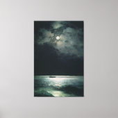 Toile Ivan Aivazovsky la mer Noire la nuit (Recto)