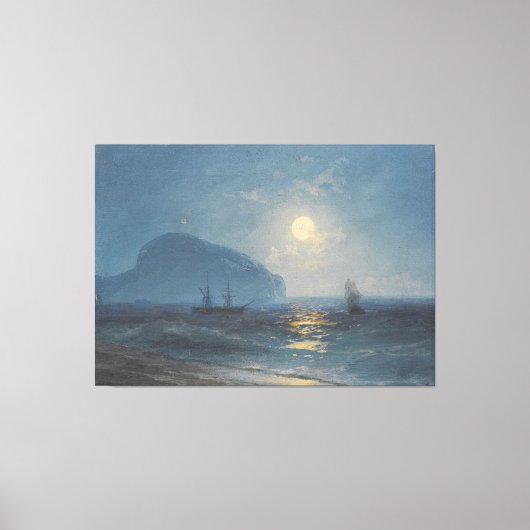 Toile Ivan Konstantinovich Aïvazovski - Clair de lune (Recto)