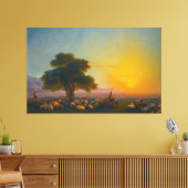 Toile Ivan Konstantinovich Aivazovsky - Bergers avec (Insitu(Salon))