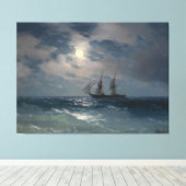 Toile Ivan Konstantinovich Aivazovsky - La Brigantine Me (Insitu (Plancher de Bois))