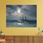 Toile Ivan Konstantinovich Aivazovsky - La Brigantine Me (Insitu(Salon))
