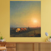 Toile Ivan Konstantinovich Aivazovsky - Labour dans les (Insitu(Salon))