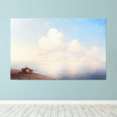 Toile Ivan Konstantinovich Aivazovsky - Mer calme (Insitu (Plancher de Bois))