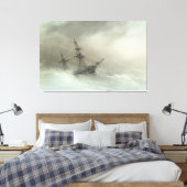 Toile Ivan Konstantinovich Aivazovsky - Navire dans une (Insitu(Chambre))