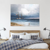 Toile Ivan Konstantinovich Aivazovsky - Ship by Sea (Insitu(Chambre))